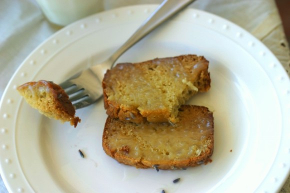 gluten free lavendar pound cake 3