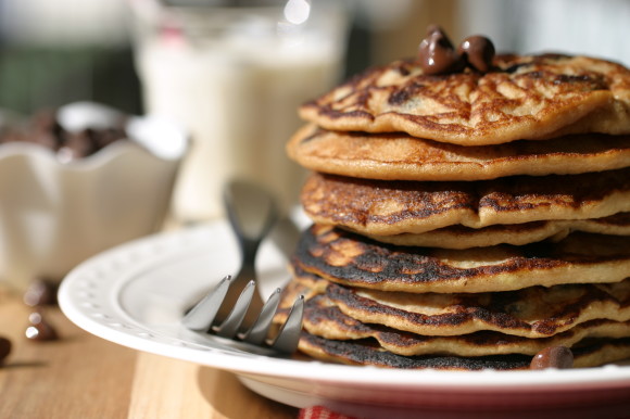 Grinch Pancakes (SCD, Paleo, Gluten Free, Grain Free)