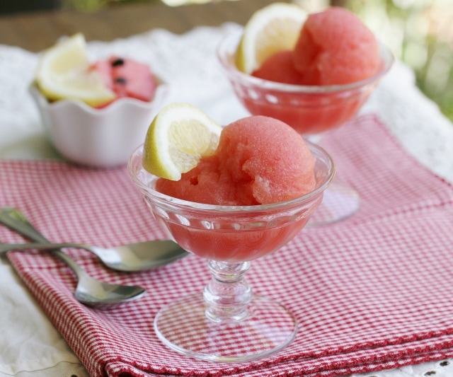 watermelon sorbet