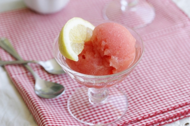 watermelon sorbet