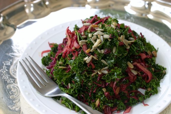 Kale and Cabbage Salad