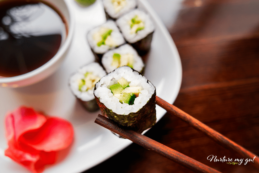 Avocado Roll 25 Gluten Free Snacks for Kids