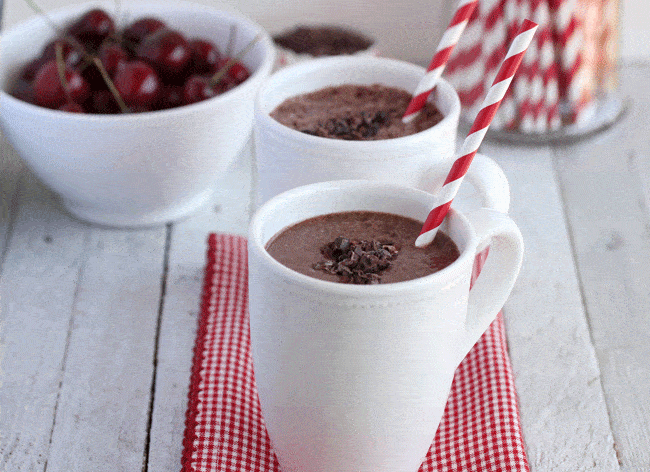 Chocolate Cherry Smoothie Recipe