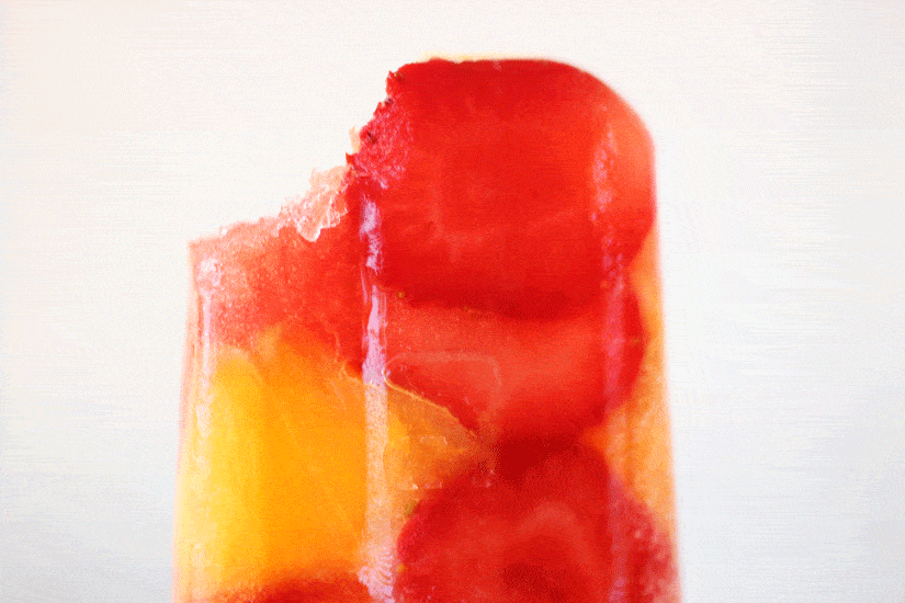 strawberry popsicles 