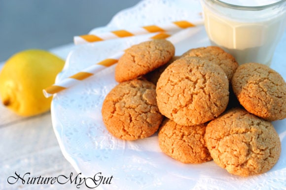 gluten free lemon cookies