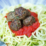 easy garlic cilantro meatballs