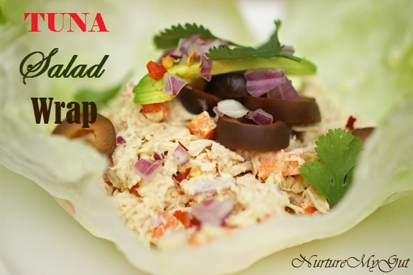 tuna salad wrap