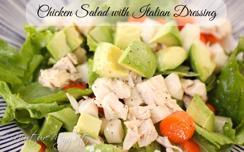 Chicken Salad with Italian Dressing