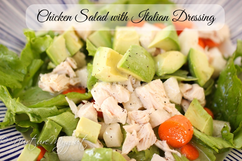 chicken salad with italian dressing