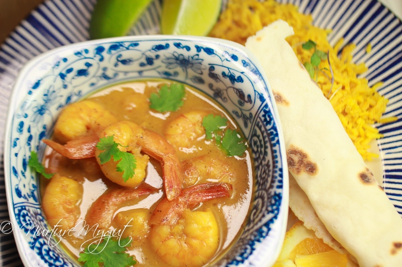 thai shrimp coconut curry