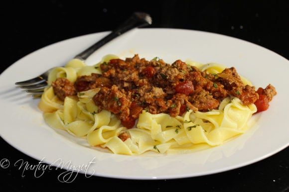 Paleo Marinara with Paleo Pasta-2