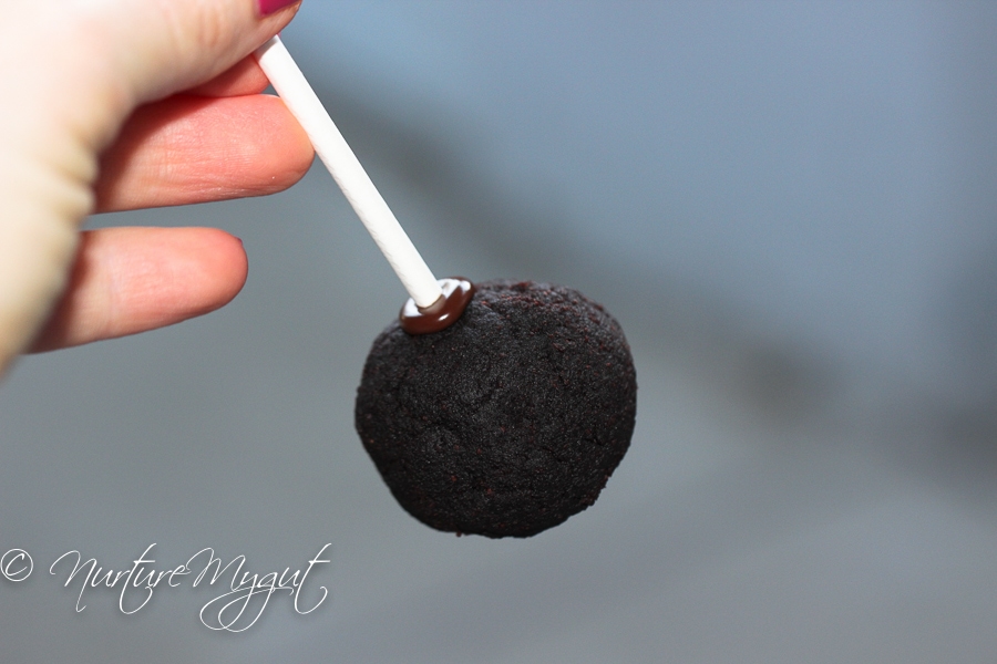 gluten free chocolate cake pops