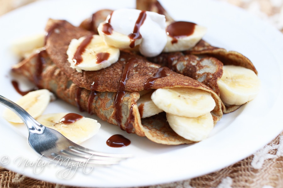 Easy Paleo Banana Pancakes