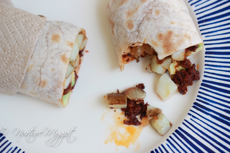 Paleo Breakfast Burrito-12