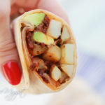 Paleo Breakfast Burrito with Potato and Chorizo