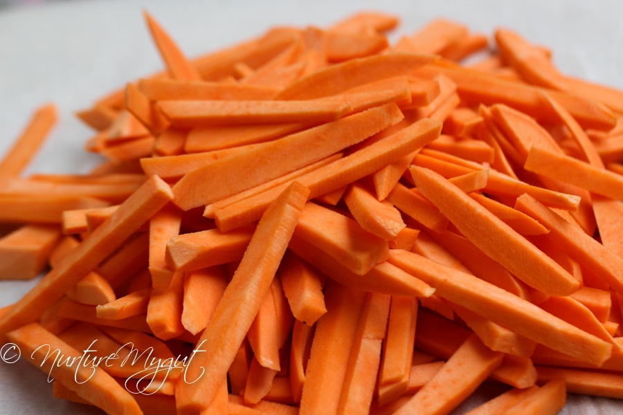 Crispy Oven Baked Sweet Potato Fries