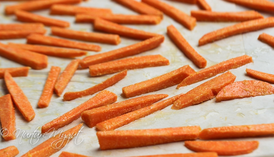 Crispy Oven Baked Sweet Potato Fries