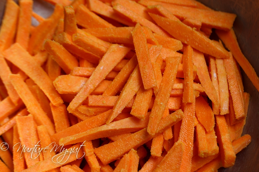 Crispy Sweet Potato Fries made with Coconut Oil - Golden Barrel