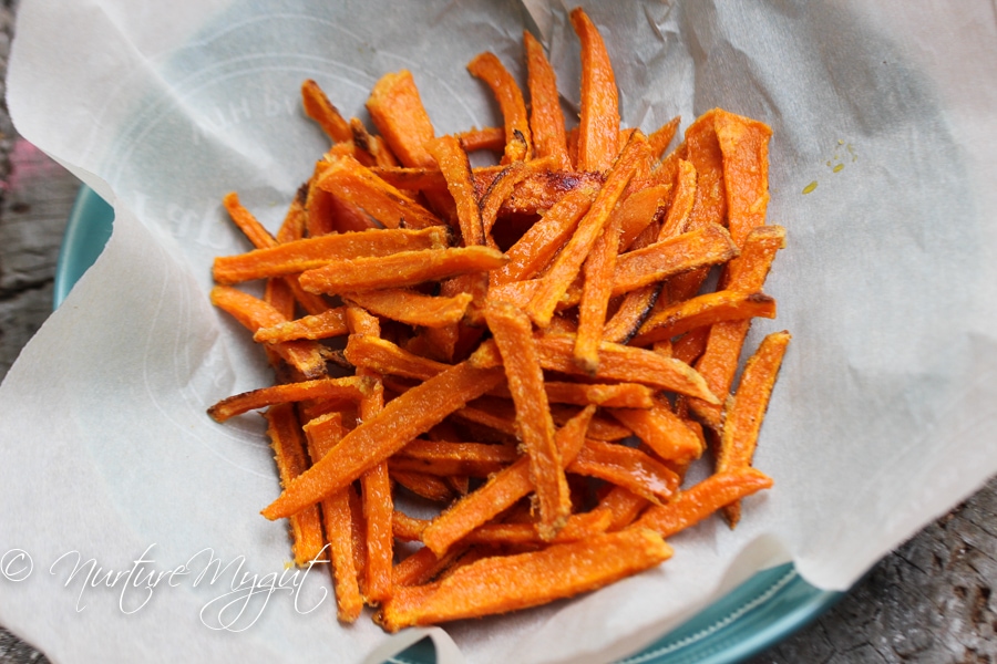 Crispy Oven Baked Sweet Potato Fries