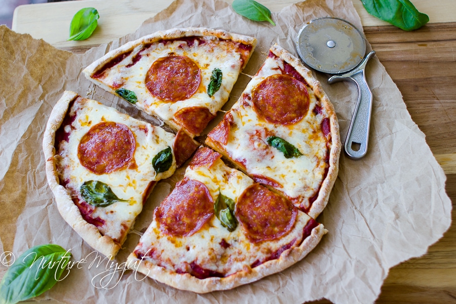 grain free everything pizza crust