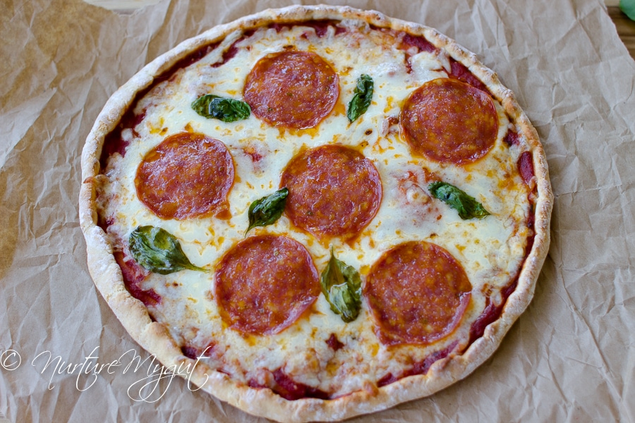 grain free everything pizza crust