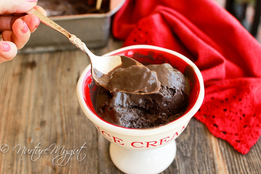 Paleo Dark Chocolate Ice Cream