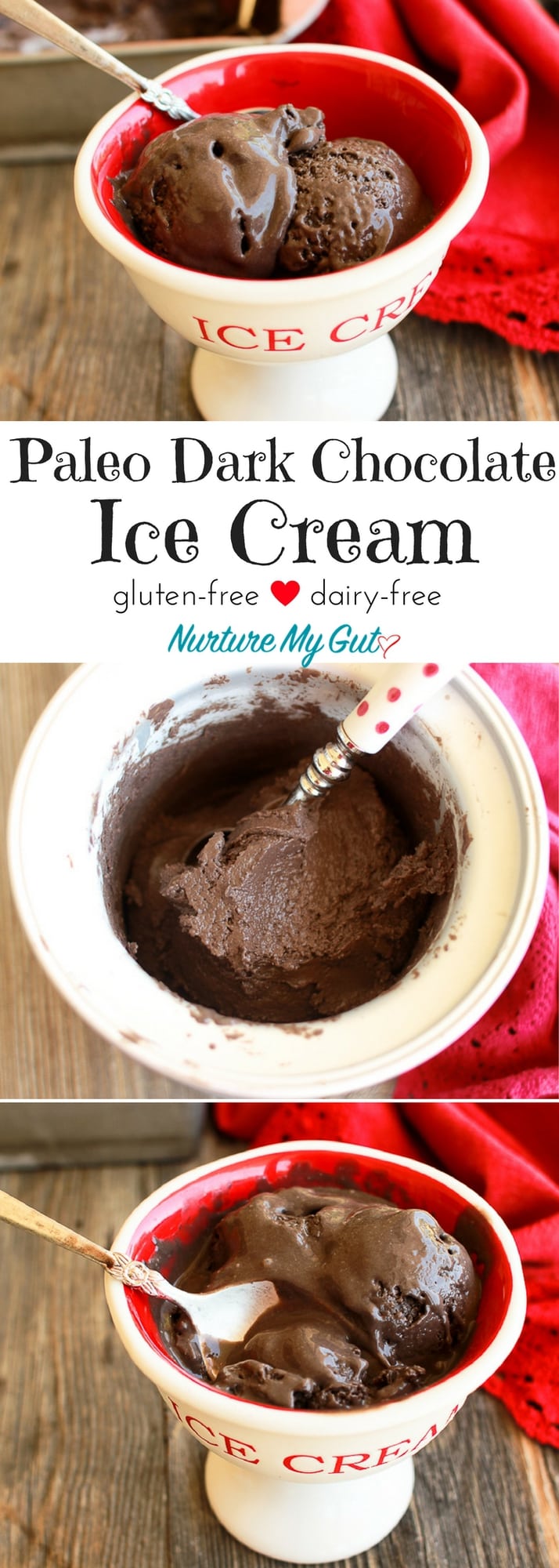 Paleo Dark Chocolate Ice-Cream