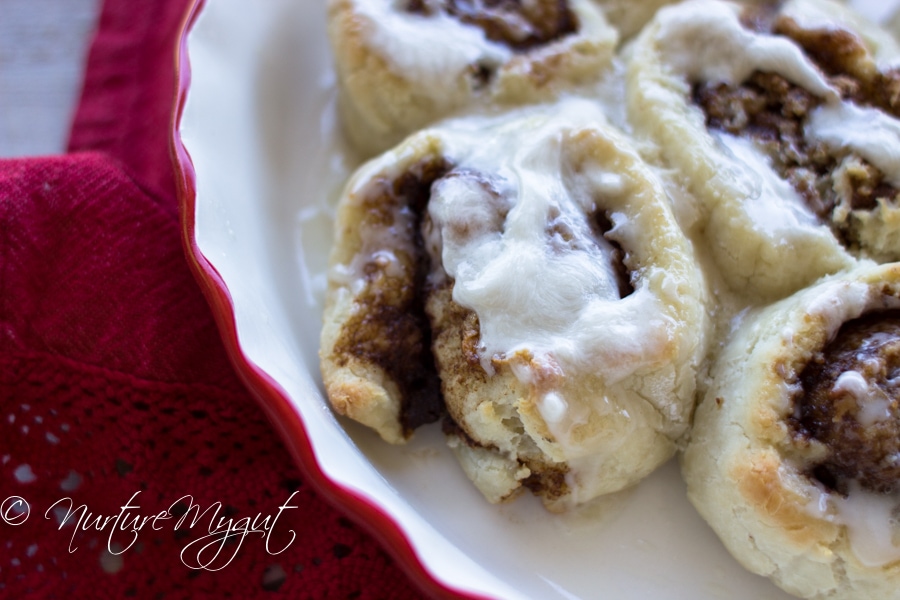 Grain Free Everything Cinnamon Rolls