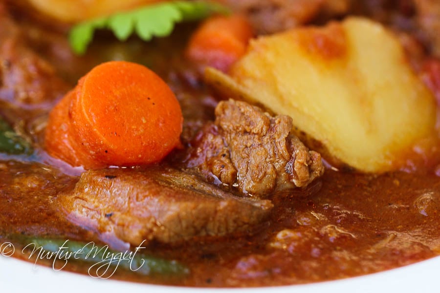 Beef Stew with Carrots & Potatoes