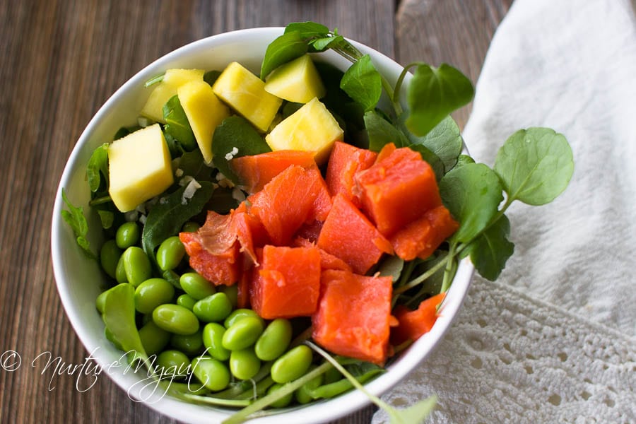 Smoked Salmon Poke Bowl Recipe