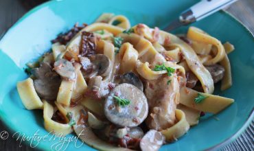 Paleo Pasta with Tomato Cream Sauce