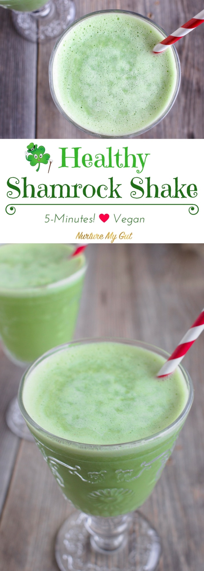 Healthy Shamrock Shake Recipe