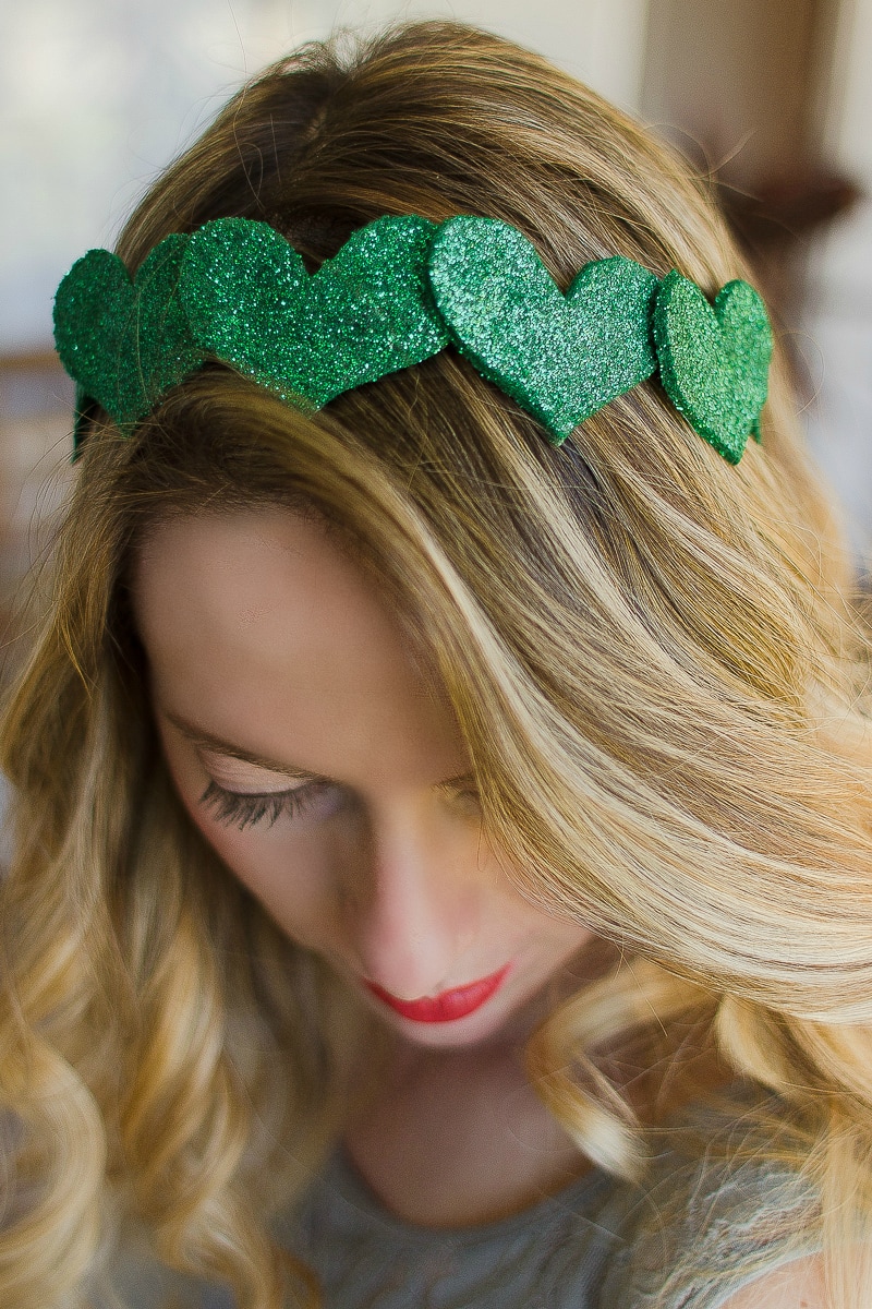 green headband st patricks day