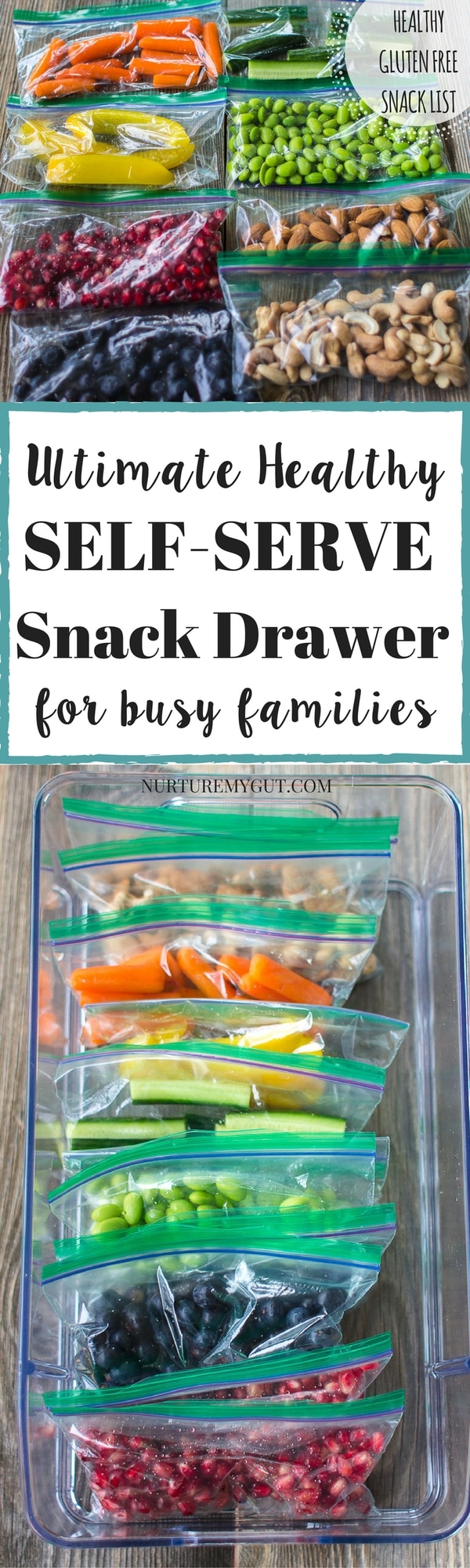 Kid Friendly Snack Drawer - A Cup Full of Sass