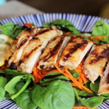 Cast Iron Grilled Garlic Chicken-image