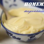 Whole 30 organic homemade mayonnaise.