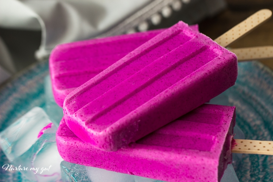 Dragon Fruit Popsicle Recipe