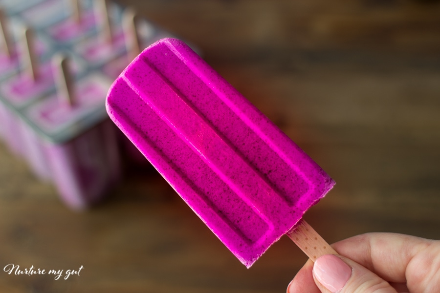 Dragon Fruit Popsicle Recipe