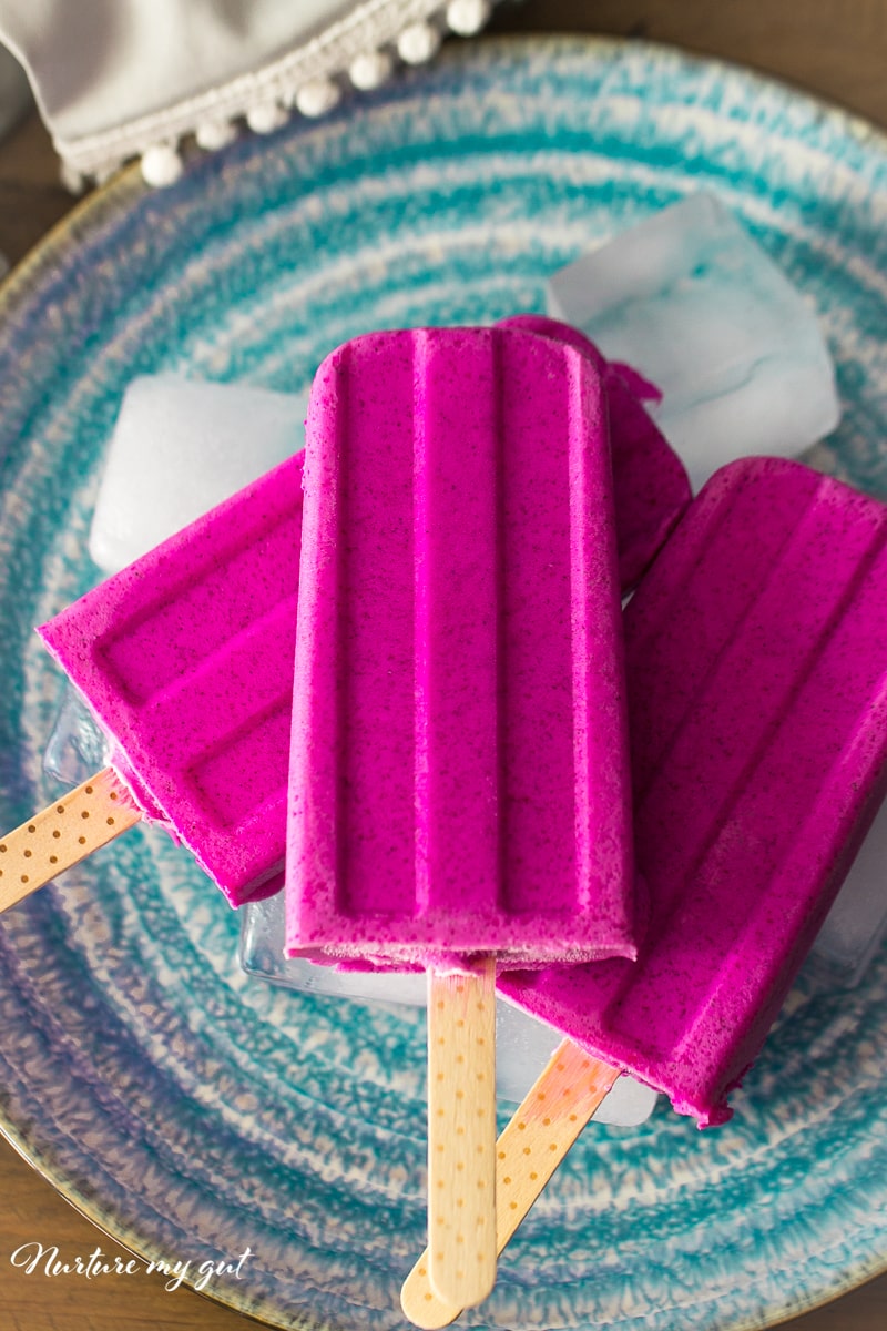 Dragon Fruit Popsicle Recipe