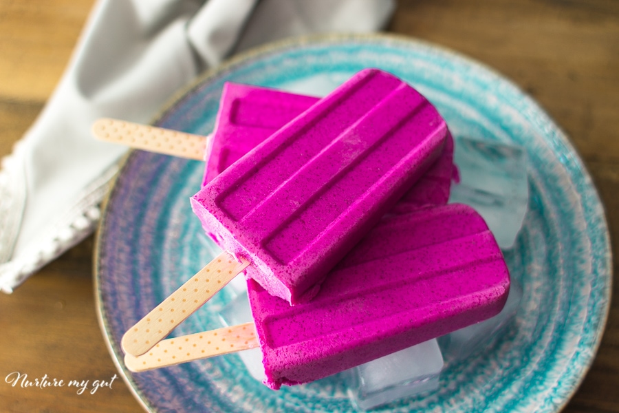 Dragon Fruit Popsicle Recipe