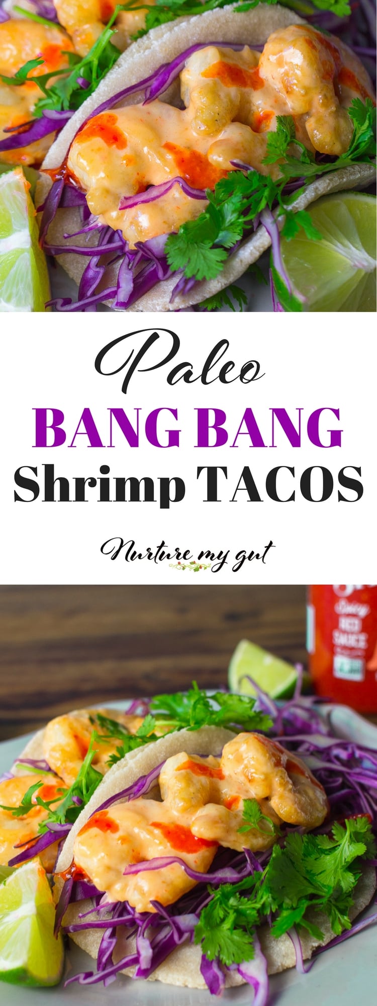 Paleo Bang Bang Shrimp Tacos