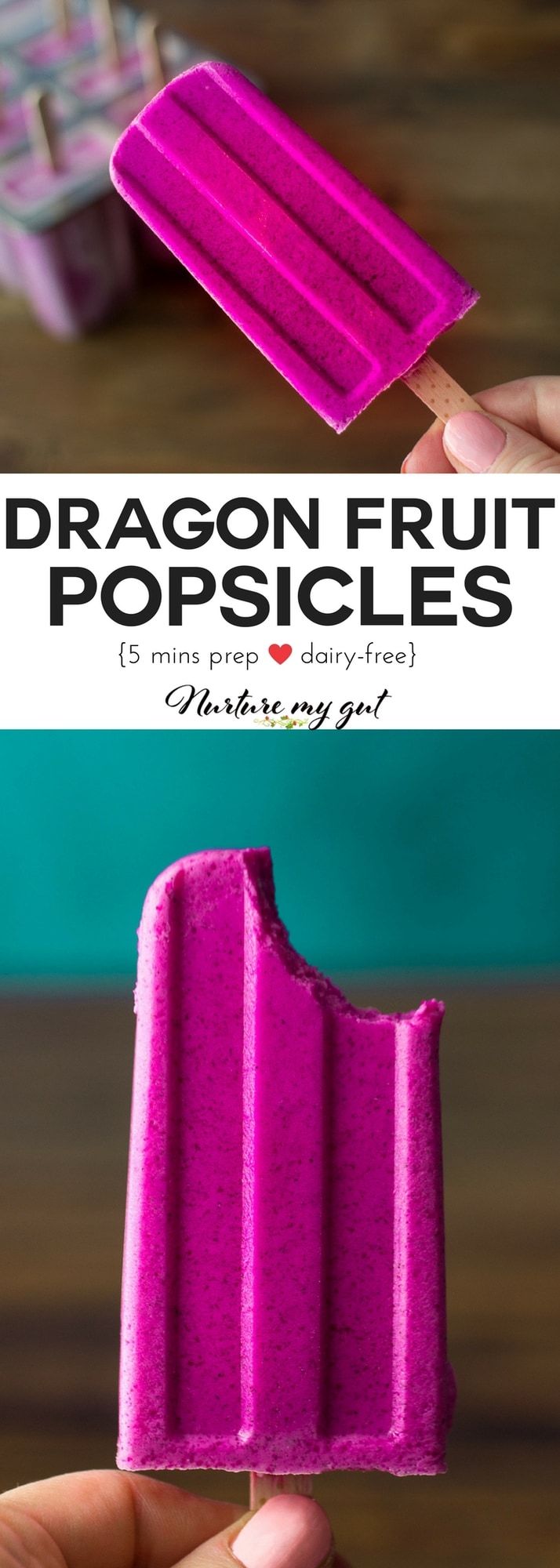 Dragon Fruit Popsicle Recipe