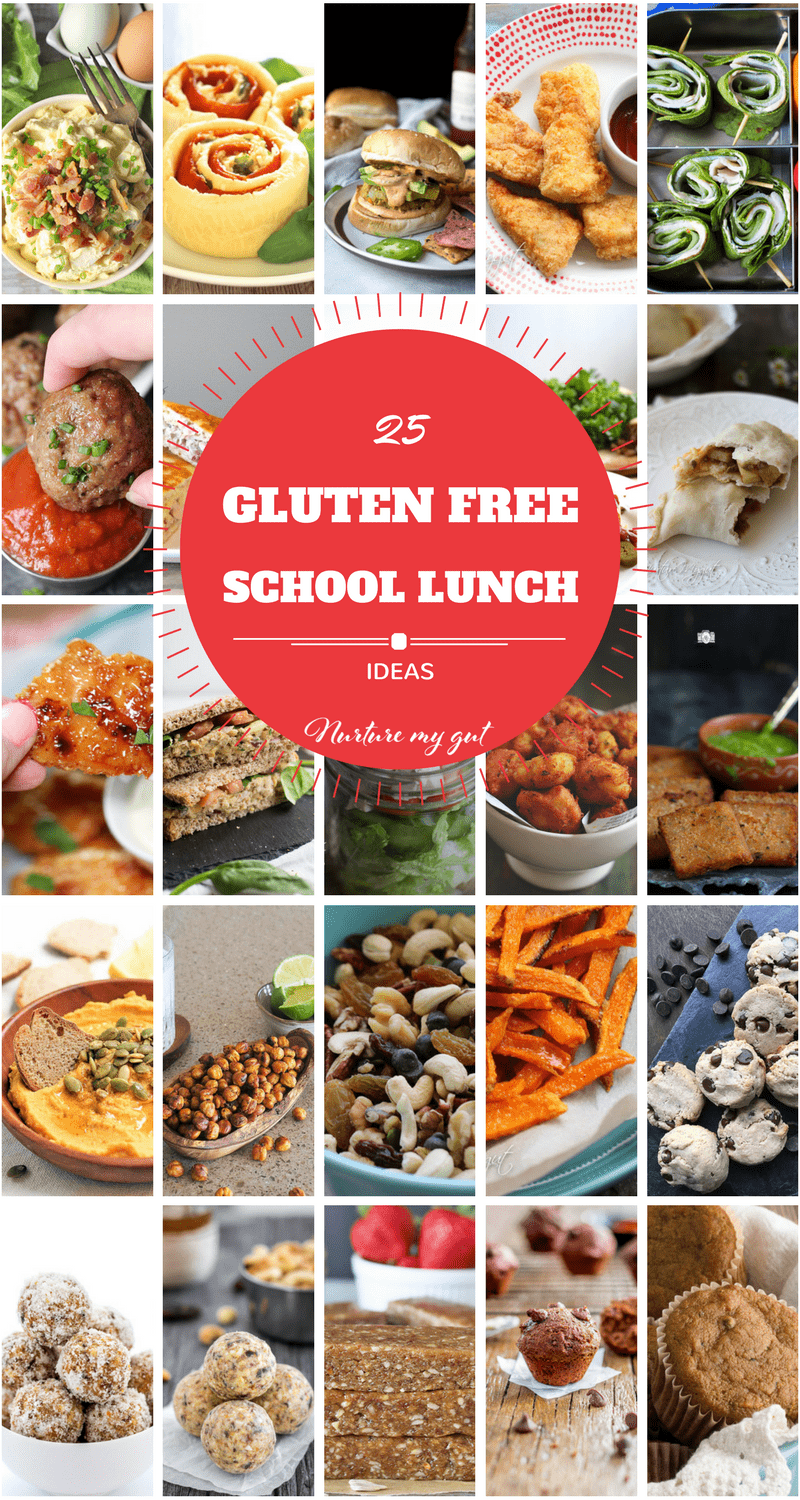 25 Gluten Free School Lunch Ideas