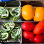 Gluten Free Spinach Turkey Cucumber Roll Ups