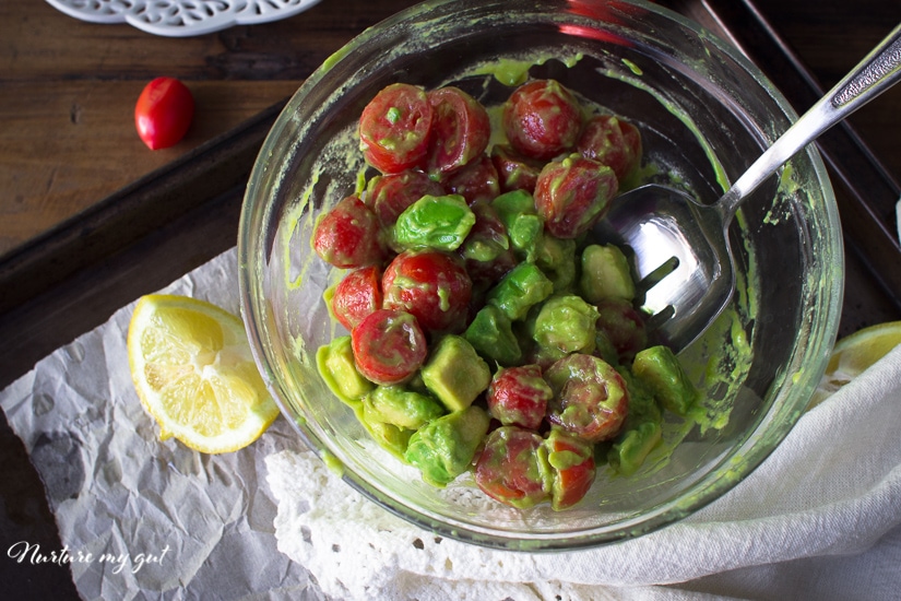 Lazy Guacamole Salad Recipe