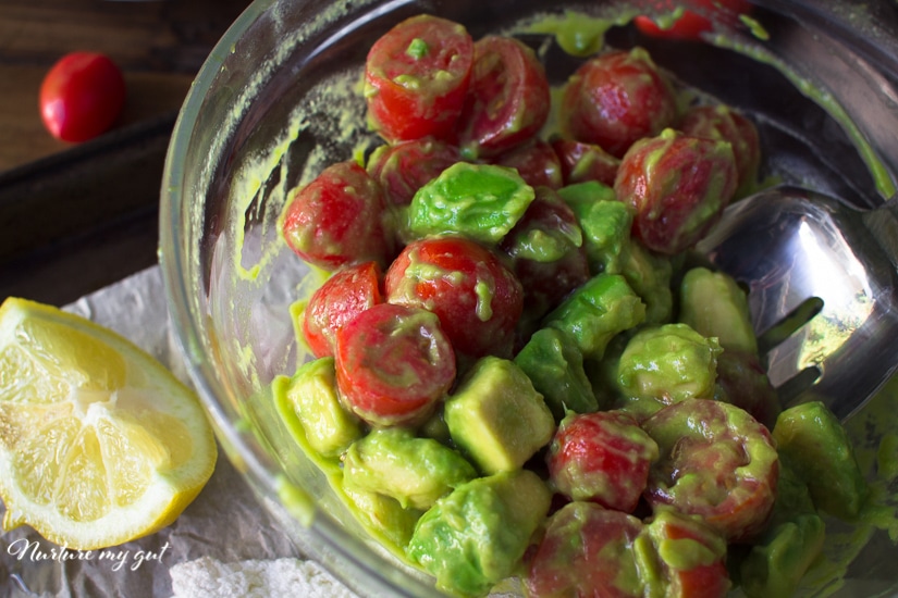 Lazy Guacamole Salad Recipe