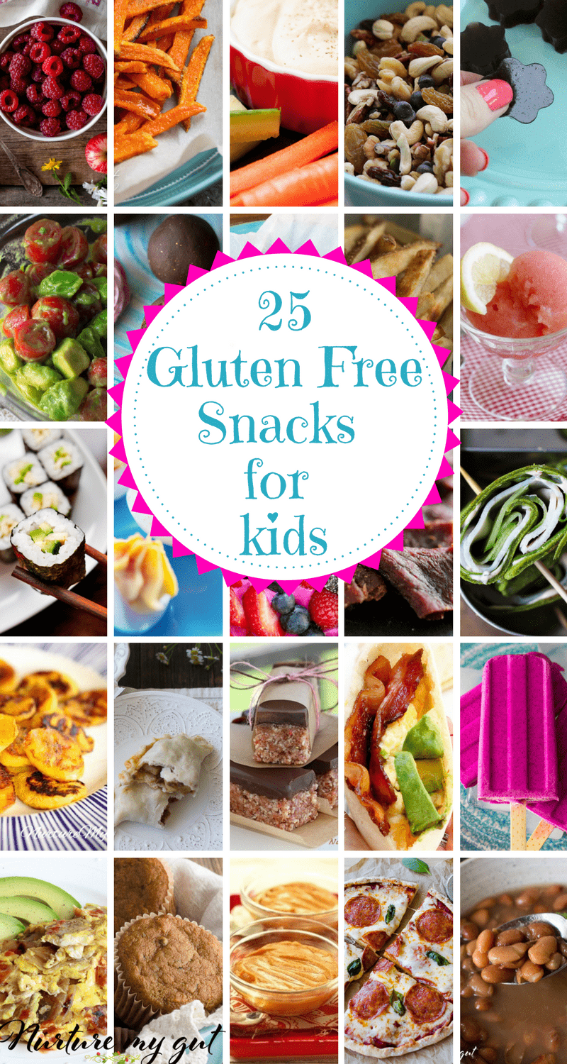 25 Healthy Gluten Free Snacks for Kids