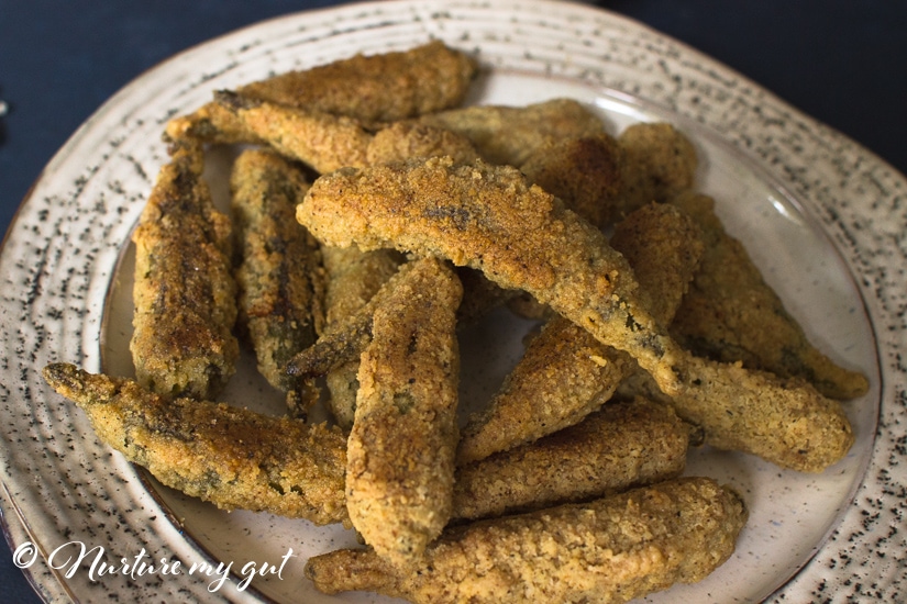 Crispy Oven Fried Okra Recipe