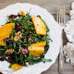 Kale and Golden Beet Salad with Dijon Balsamic Vinaigrette