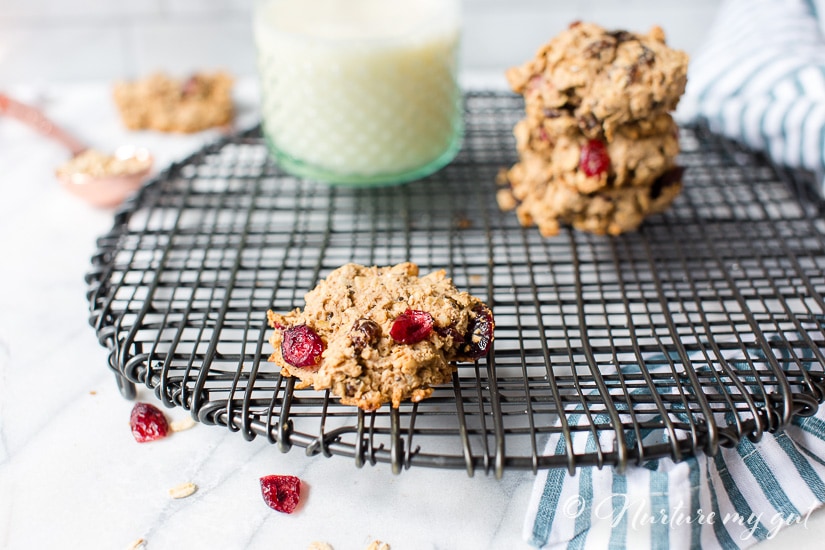 Gluten Free Oatmeal Breakfast Cookies